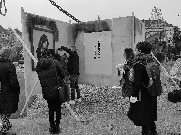 PopUp-Ausstellung von Manila Mohammadi